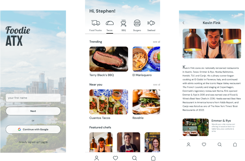 Foodie ATX Delivery Platform